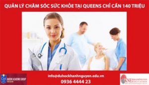 CHĂM SÓC SỨC KHỎE – NGÀNH HOT TẠI QUEENS