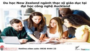DU HỌC NEW ZEALAND NGÀNH THẠC SỸ GIÁO DỤC TẠI ĐẠI HỌC CÔNG NGHỆ AUCKLAND