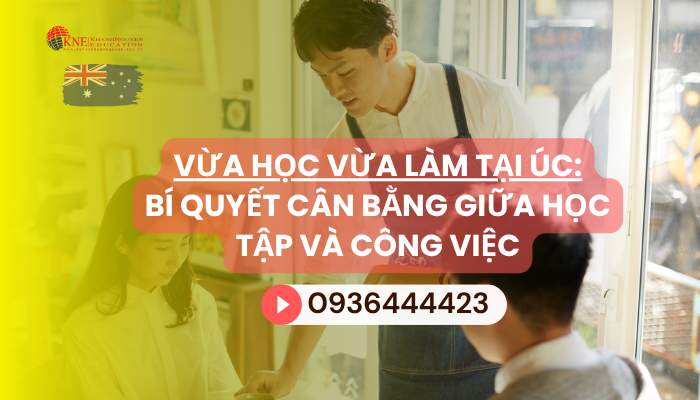 vừa học vừa làm ở Úc