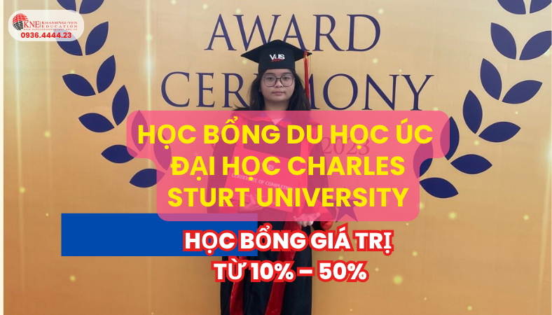 Học bổng du học Úc trường Charles Sturt University