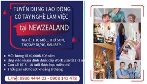 TIN TỨC DU HỌC - LAO ĐỘNG TẠI NEW ZEALAND