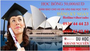 HỌC BỔNG 50,000 AUD