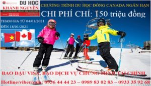 CHƯƠNG TRÌNH DU HỌC ĐÔNG CANADA NGẮN HẠN