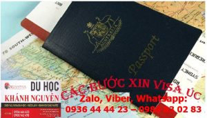 CÁC BƯỚC XIN VISA ÚC