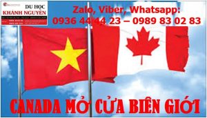 CANADA MỞ CỬA BIÊN GIỚI