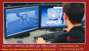 DU HỌC CANADA NGÀNH LẬP TRÌNH GAME CHO BẠN KHÁM PHÁ TRÒ CHƠI MỌI GÓC ĐỘ
