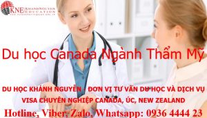DU HỌC CANADA NGÀNH THẨM MỸ