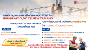 DU HỌC VỪA HỌC VỪA LÀM