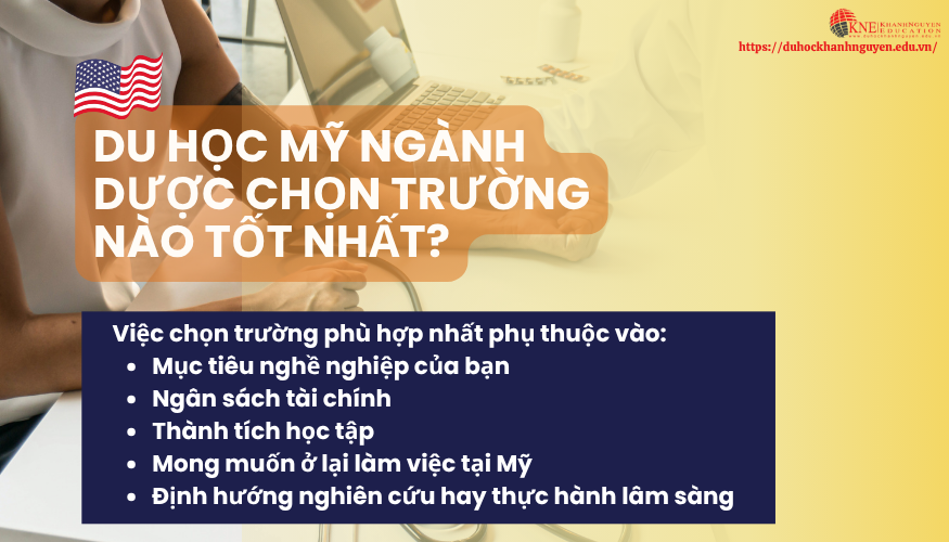 Du học Mỹ ngành dược nên chọn trường nào