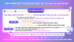 HỌC BỔNG ÚC TRƯỜNG JAMES COOK