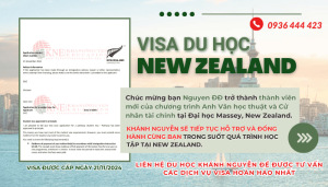 THÀNH CÔNG VỚI VISA NEW ZEALAND