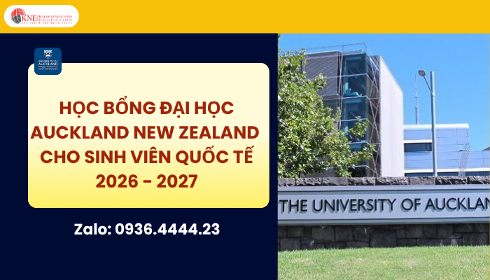 Học bổng đại học Auckland