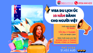 VISA DU LỊCH ÚC 10 NĂM