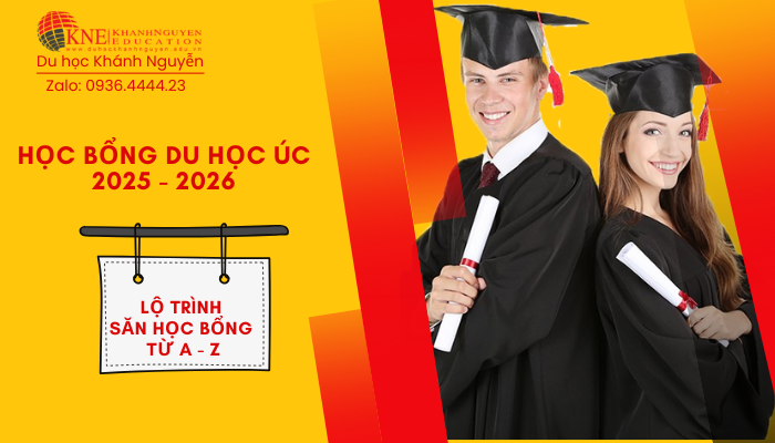 học bổng du học Úc 2025 – 2026