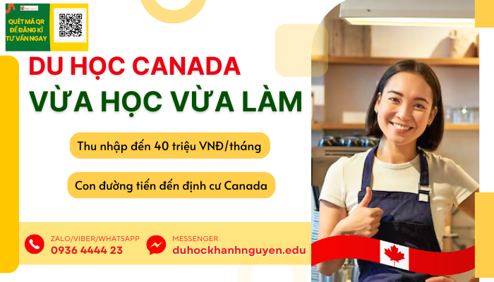 du học Canada vừa học vừa làm là gì?