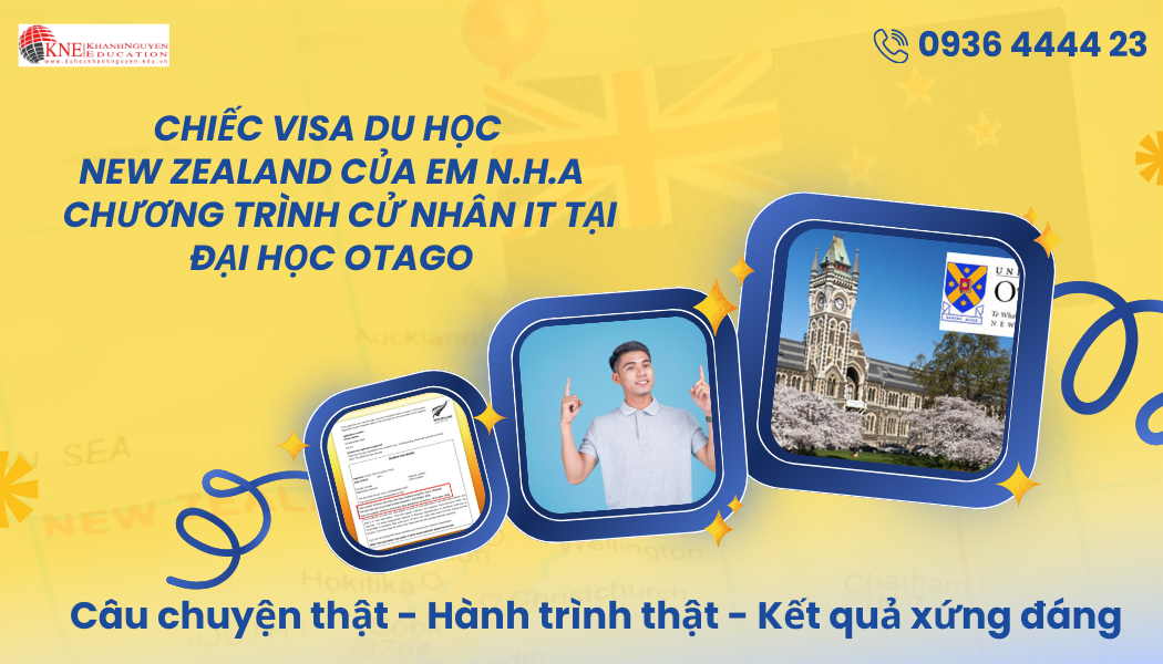 VISA DU HỌC NEW ZEALAND CỦA EM N.H.A