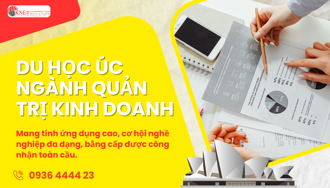 Du học Úc ngành Quản trị Kinh doanh
