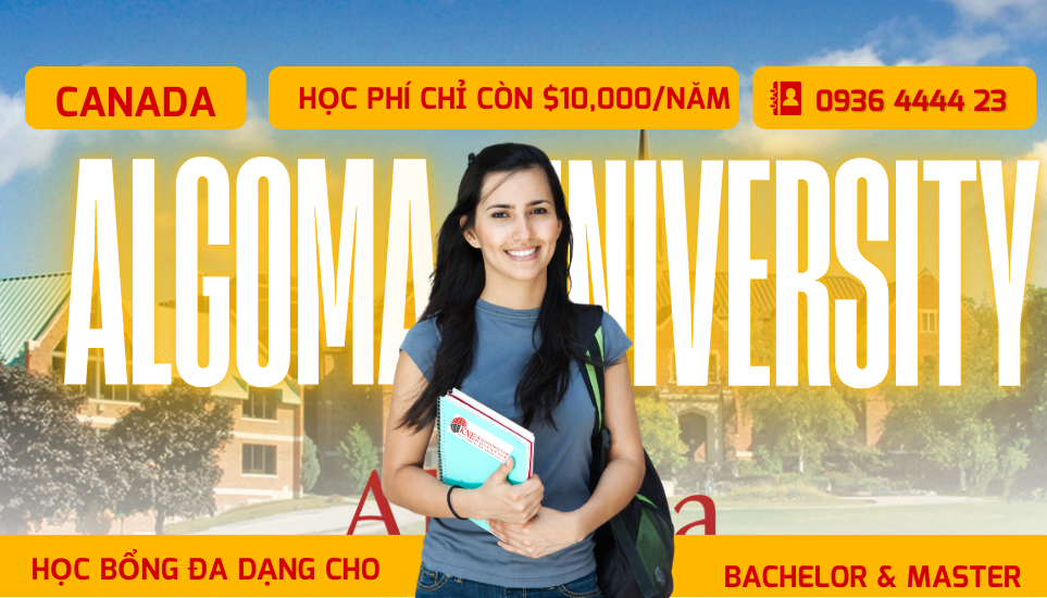HỌC BỔNG DU HỌC CANADA TRƯỜNG ALGOMA UNIVERSITY