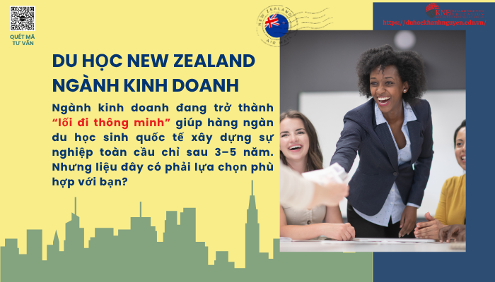 Du học New Zealand ngành kinh doanh