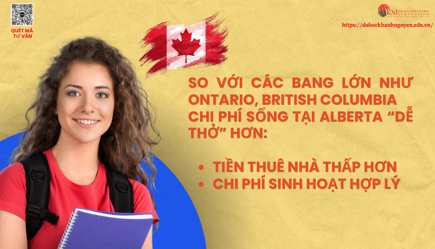 DU HỌC CANADA TẠI BANG ALBERTA DỄ THỞ HƠN