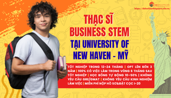thạc sĩ Business STEM tại Mỹ