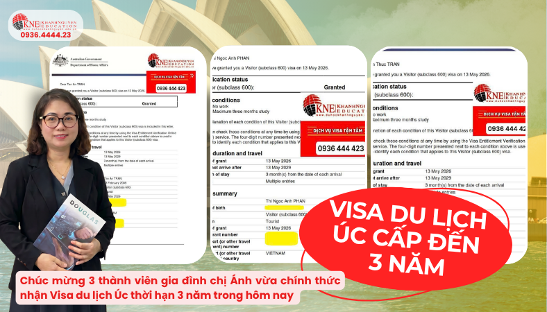 VISA DU LỊCH ÚC