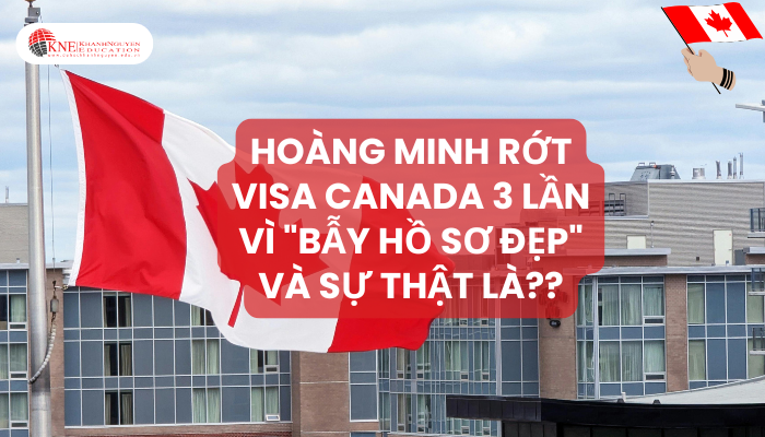 Hoàng Minh rớt visa Canada 3 lần
