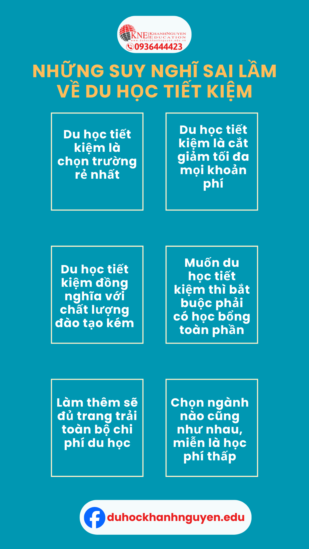 Những suy nghĩ sai lầm về du học tiết kiệm