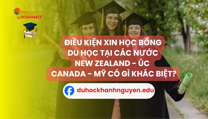 Điều kiện xin học bổng du học