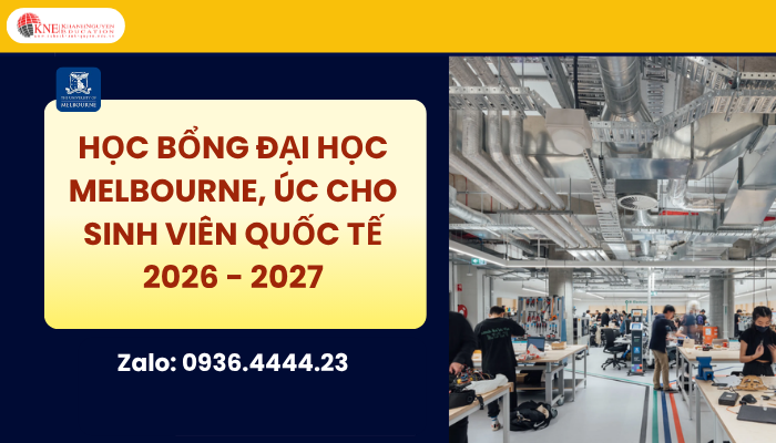 HỌC BỔNG ĐẠI HỌC MELBOURNE