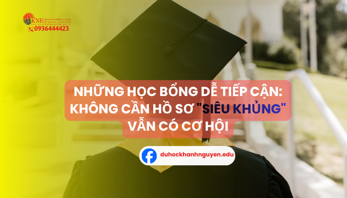 Những học bổng dễ tiếp cận