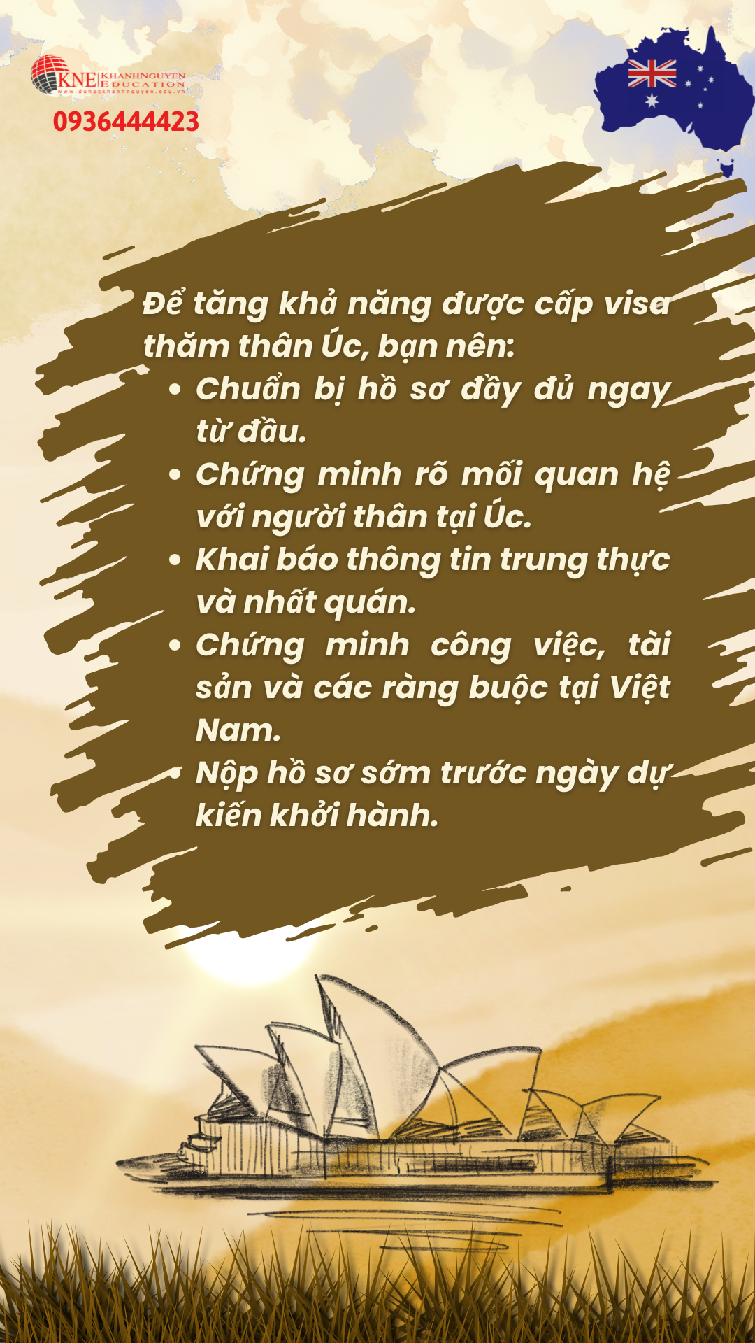 visa thăm thân Úc bạn nên chuẩn bị gì?