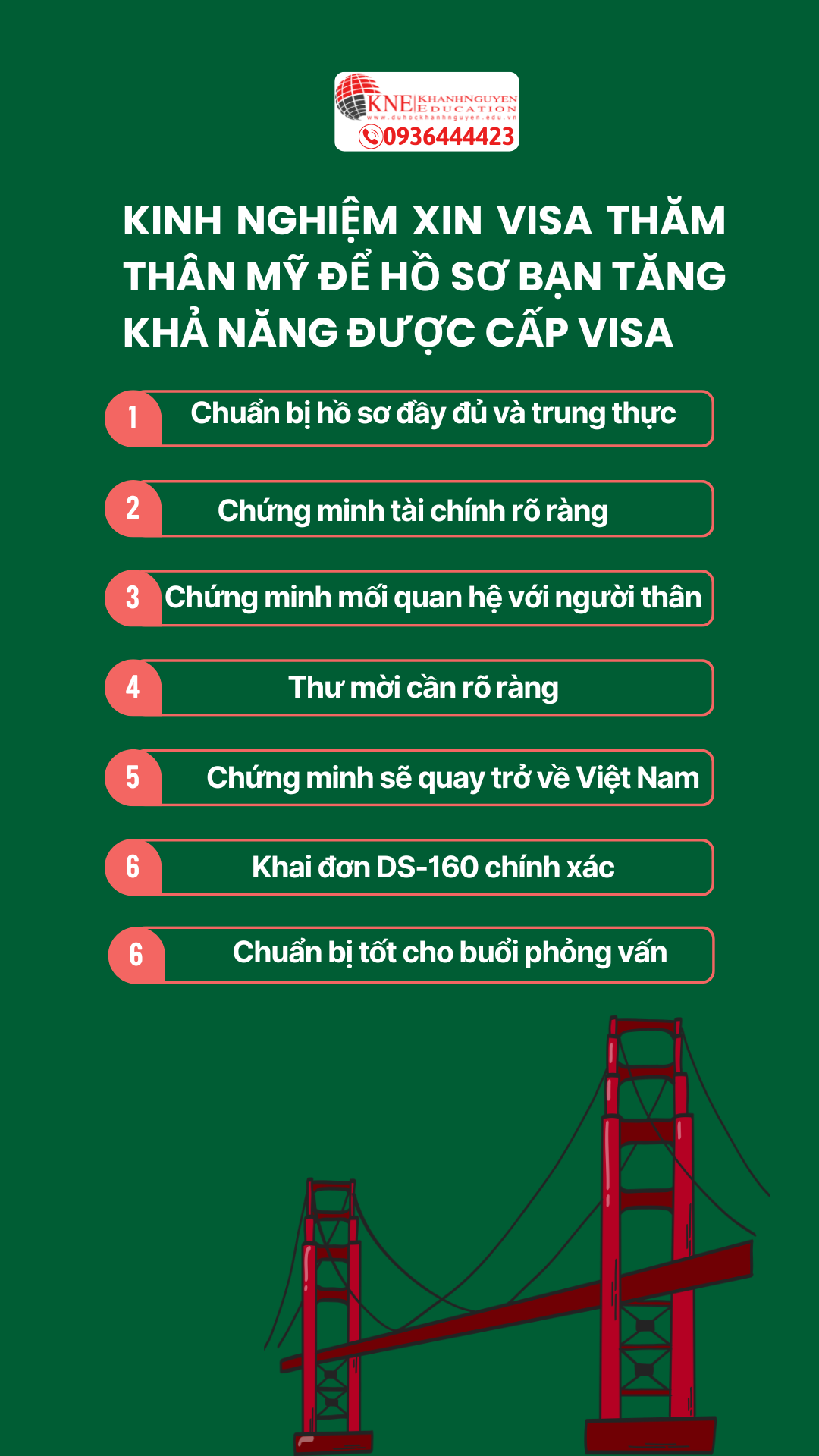 Kinh nghiệm xin visa thăm thân Mỹ