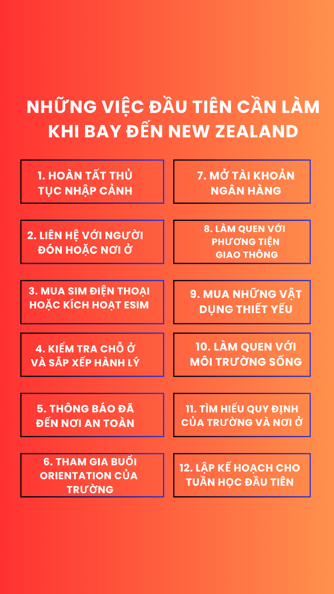 Việc cần làm đầu tiên khi bay sang New Zealand lần đầu