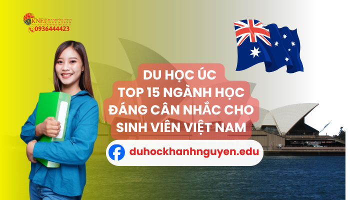du học Úc top 15 ngành học